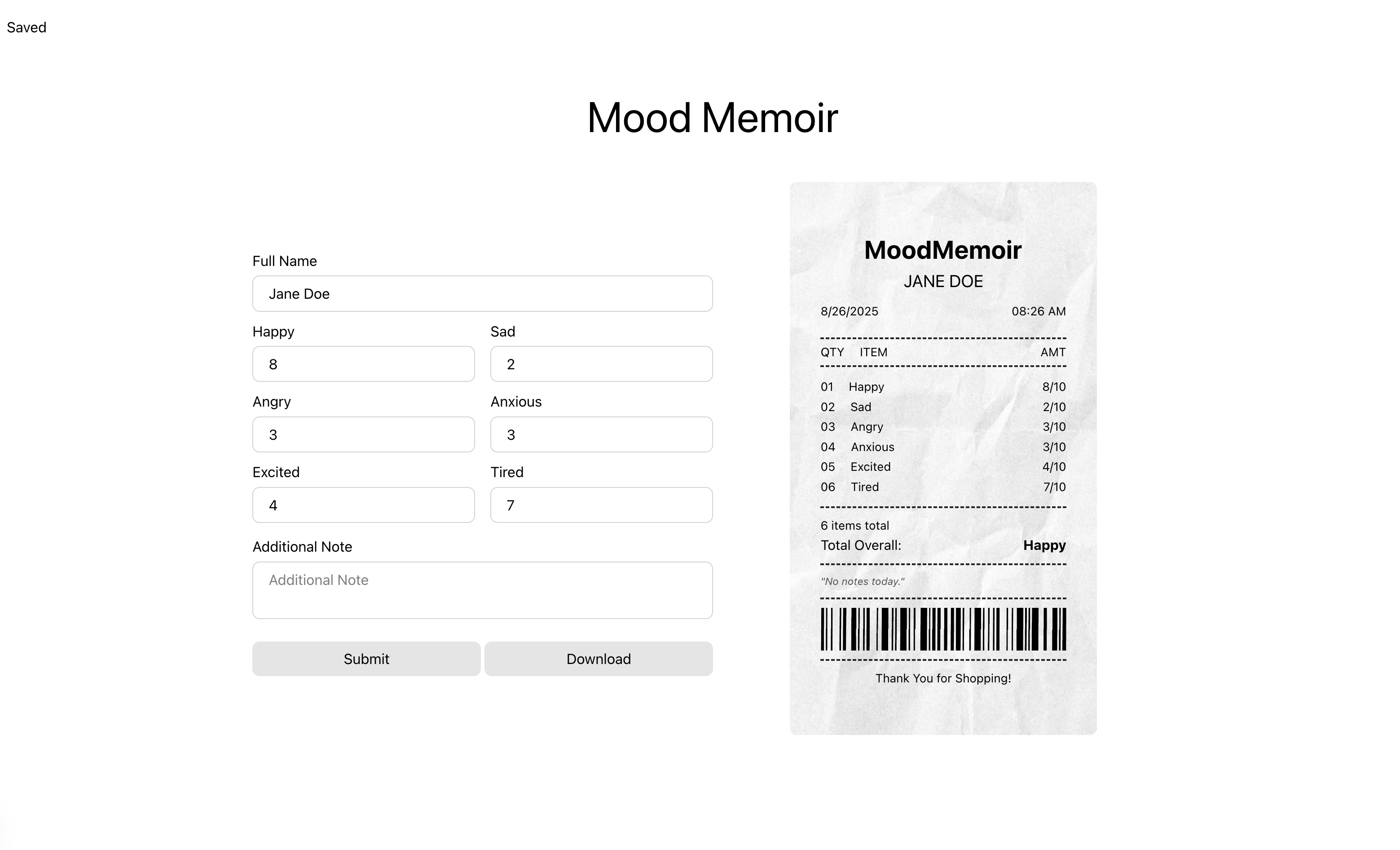 mood-memoir