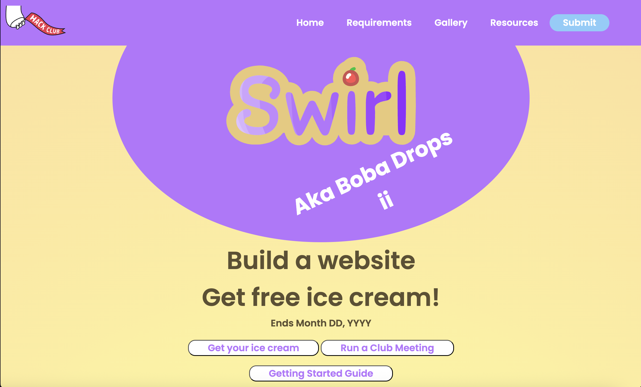 swirl: you are on this!