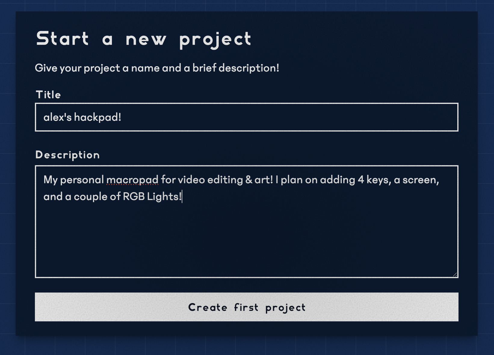 filling_in_project_info!!