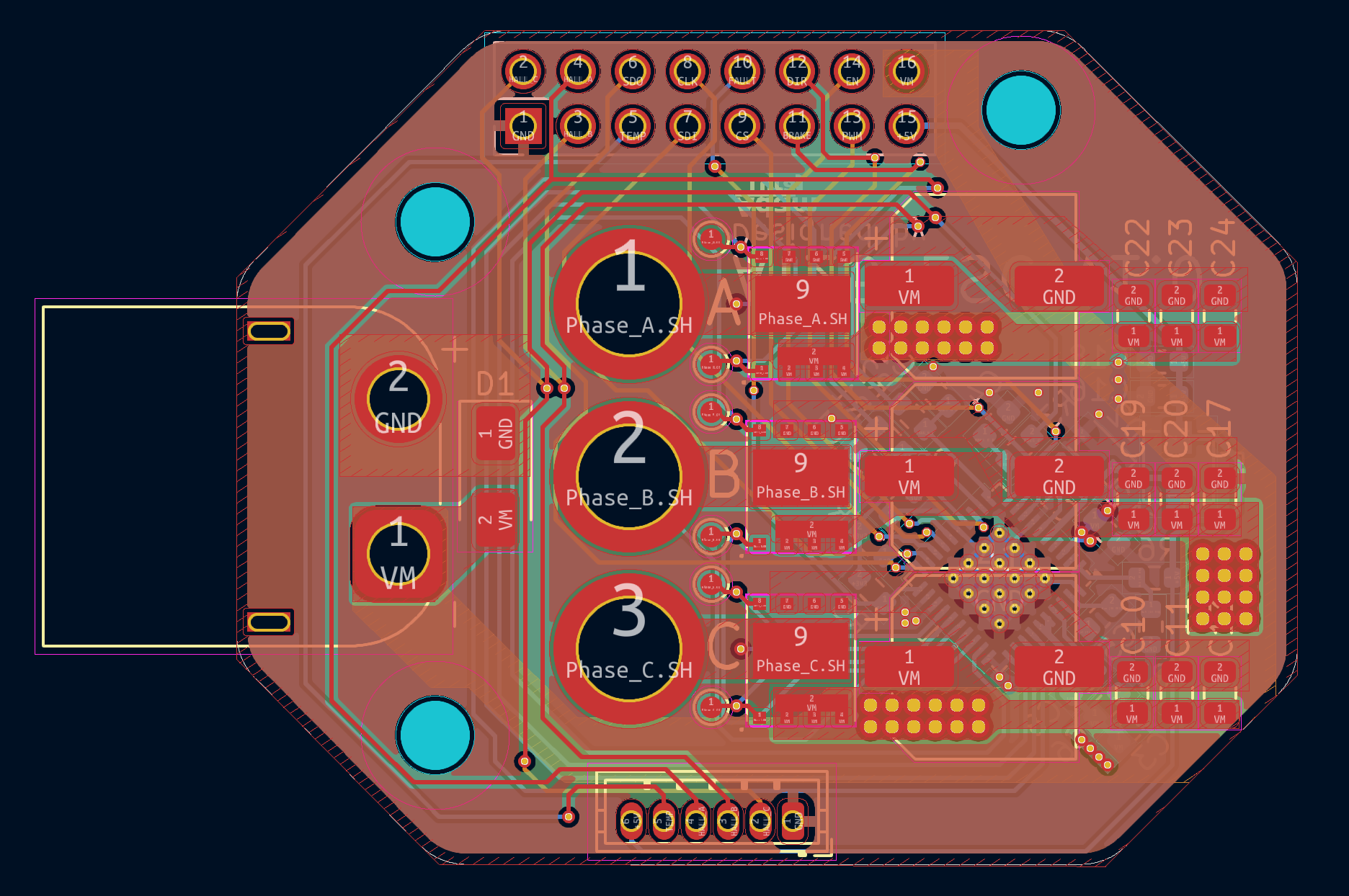 Final Motor Driver PCB