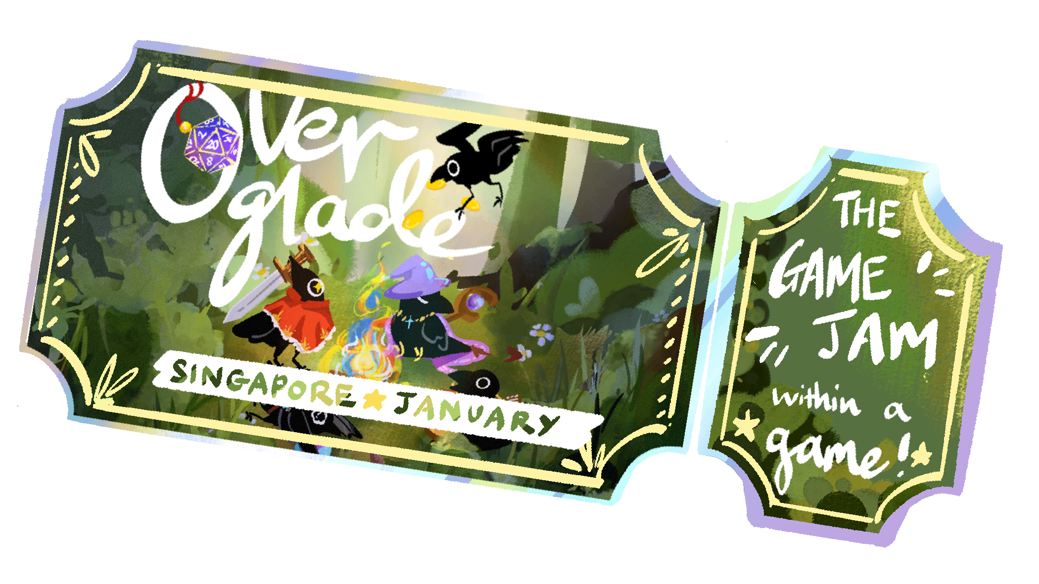 Overglade ticket