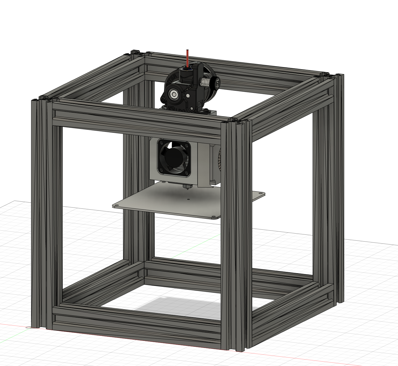 CAD Toolhead in Assembly