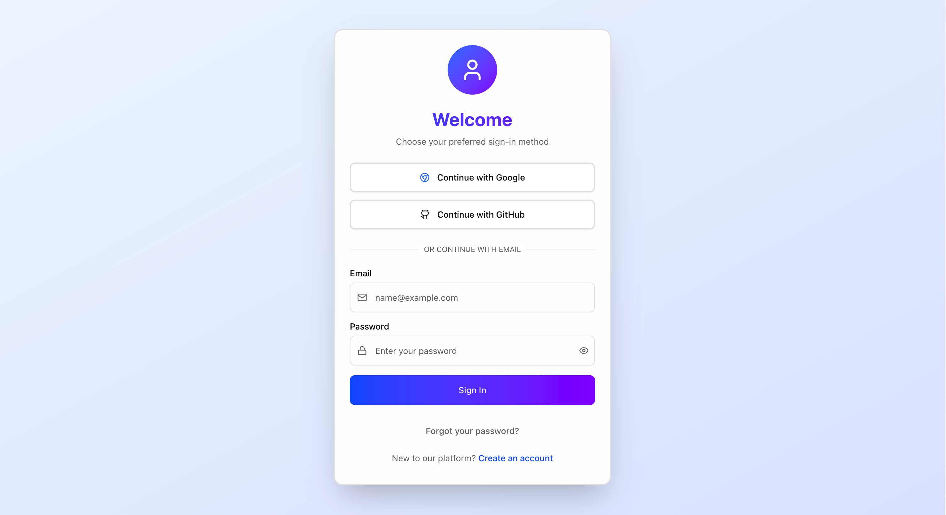 Social Login
