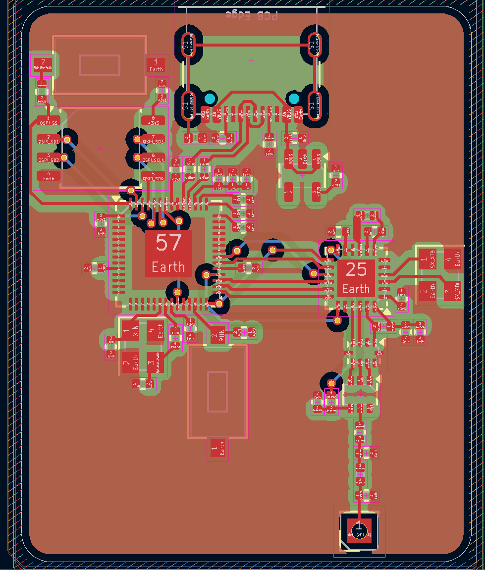 Routing before power