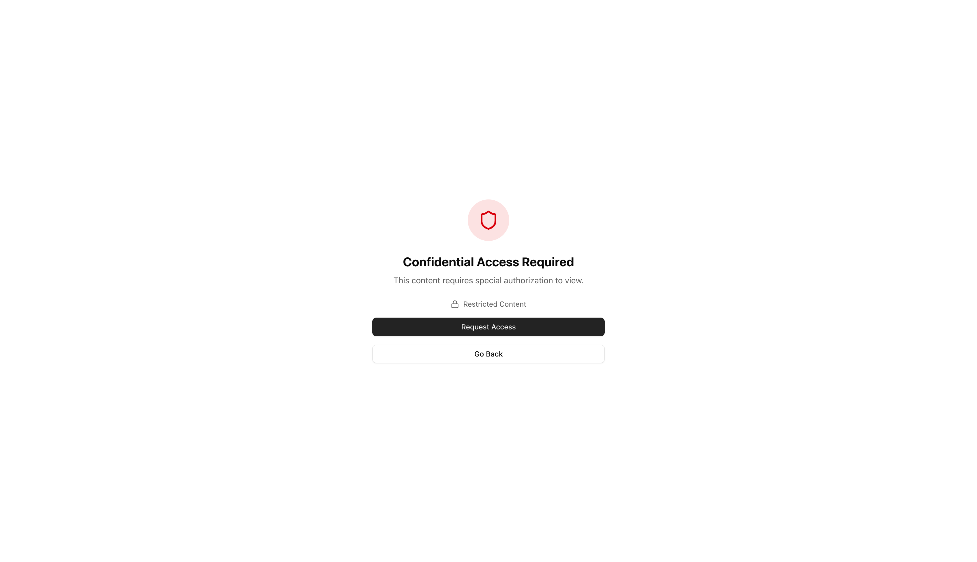 Simple Access Denied