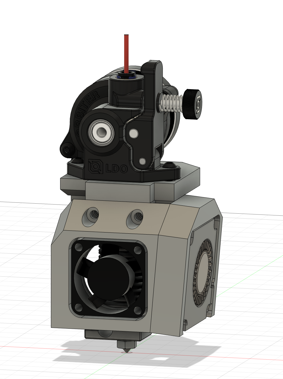 CAD Toolhead Angled