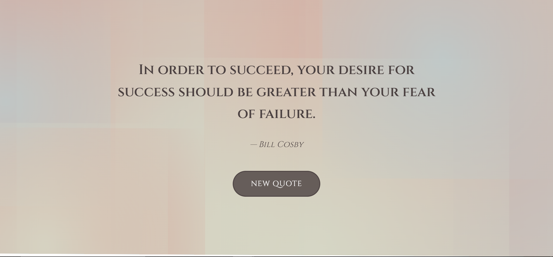 randomQuoteGenerator