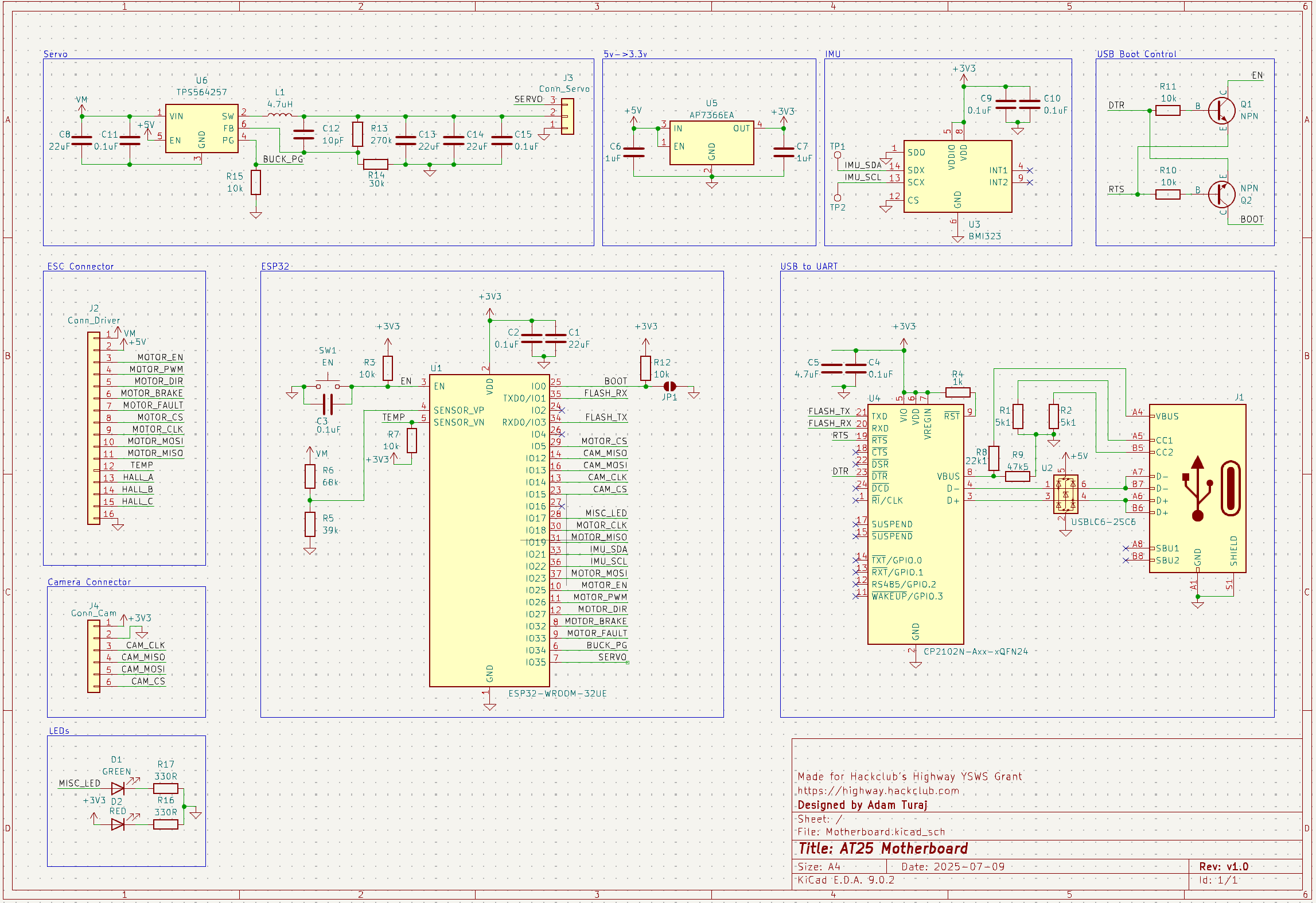 Motherboard schematic