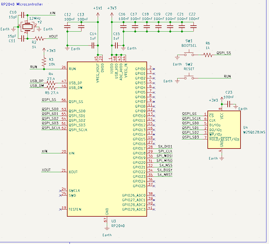 RP2040 Schematic