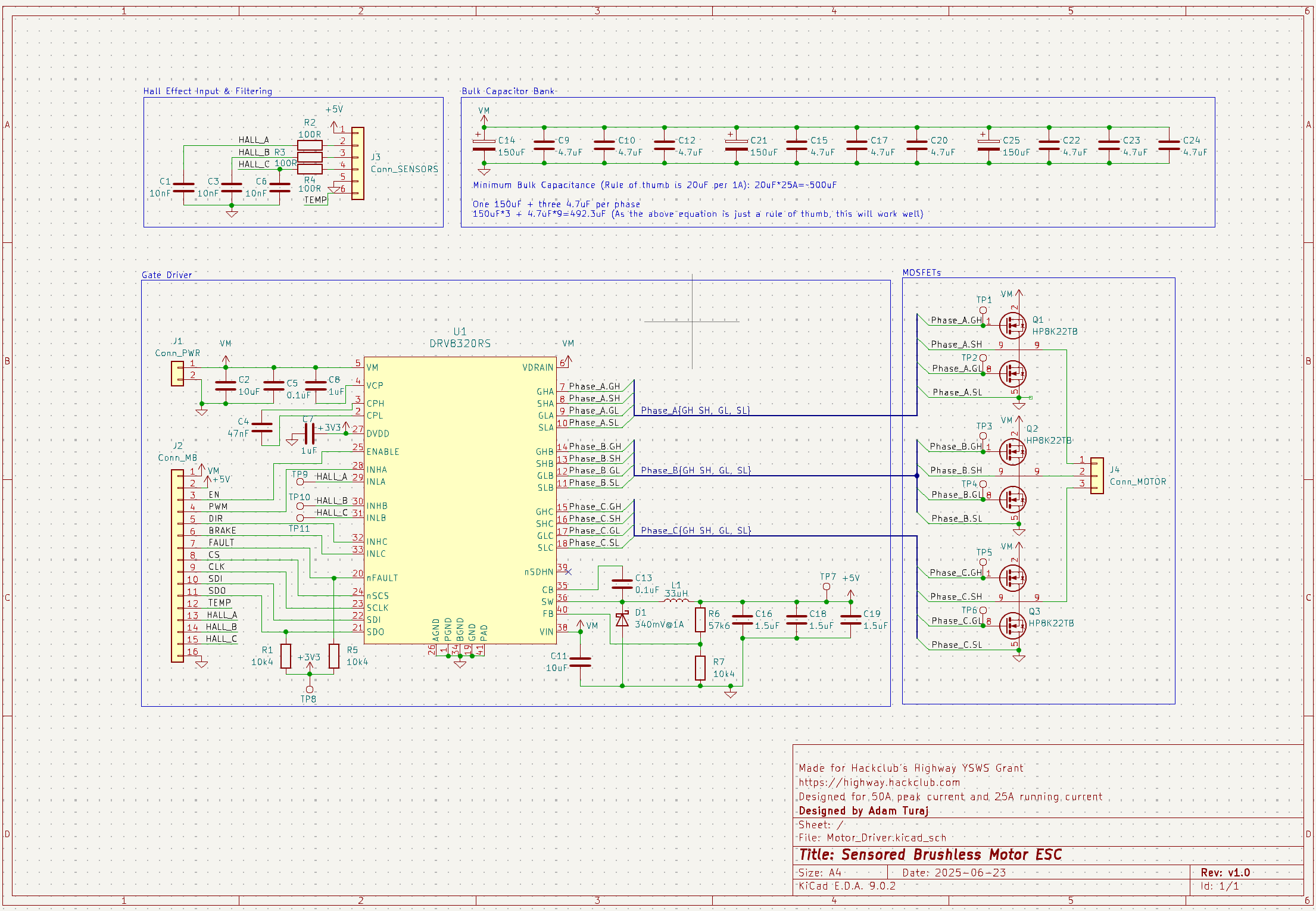 ESC Schematic