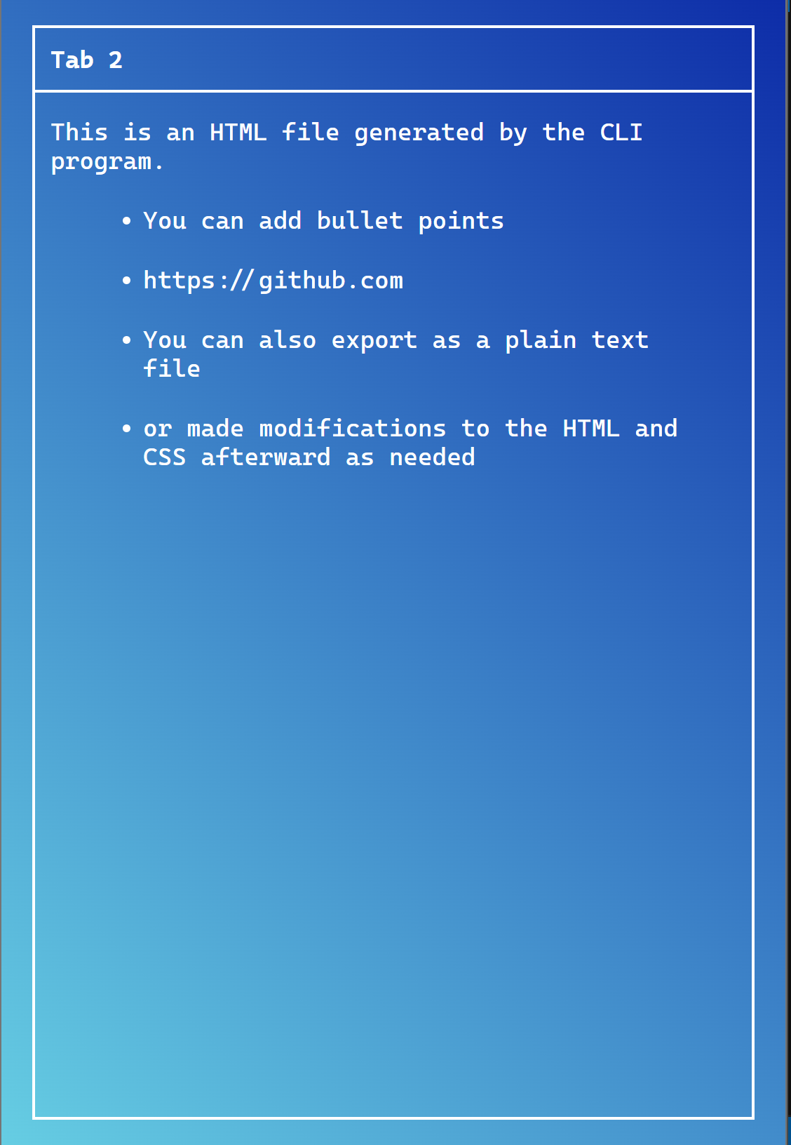 cli-rs