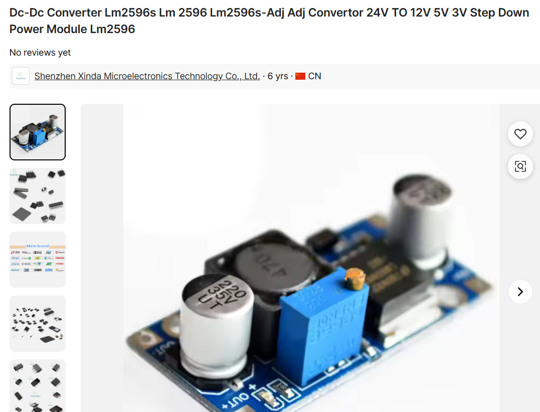 DC buck Converter