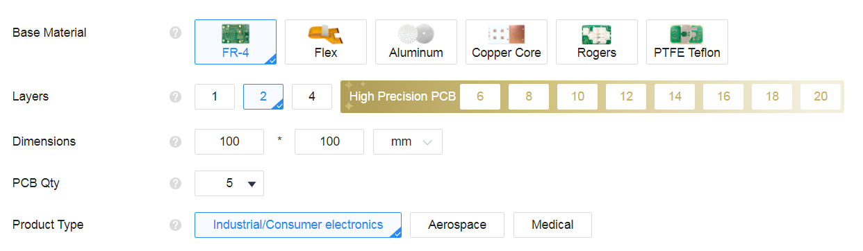 Base options
